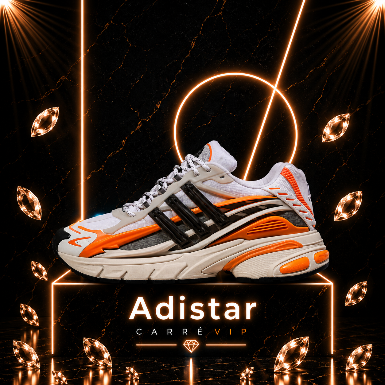 Adistar Jellyfish White Orange