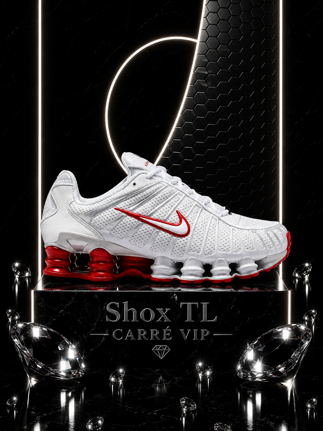 Shox TL Gym Red