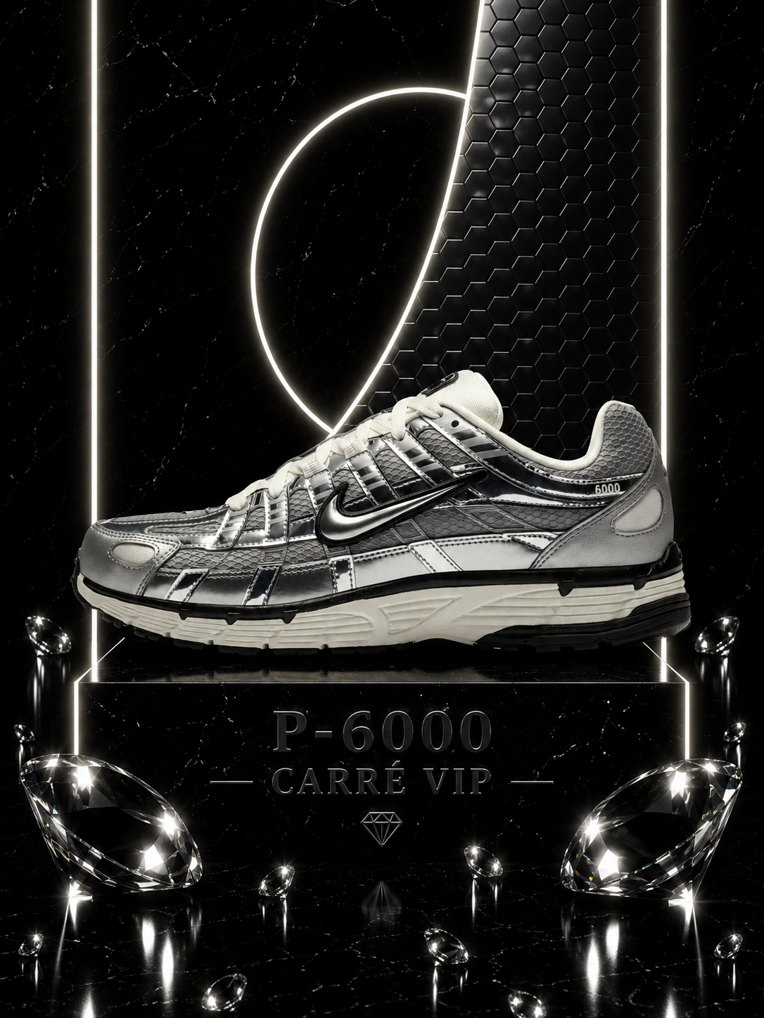 P-6000 Metallic Grey Silver