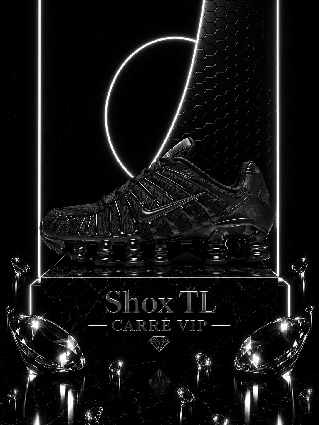 Shox TL Black