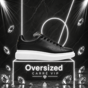Oversized Black White