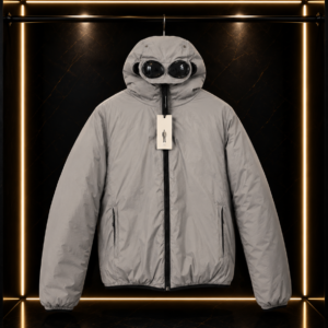 DD Goggle – Veste Technique Grise à Lunettes