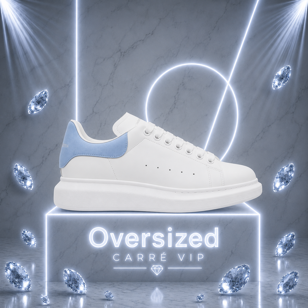 Oversized Skyblue