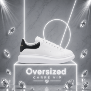 Oversized White Black