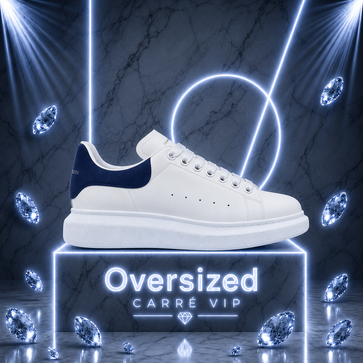 Oversized Dark Blue